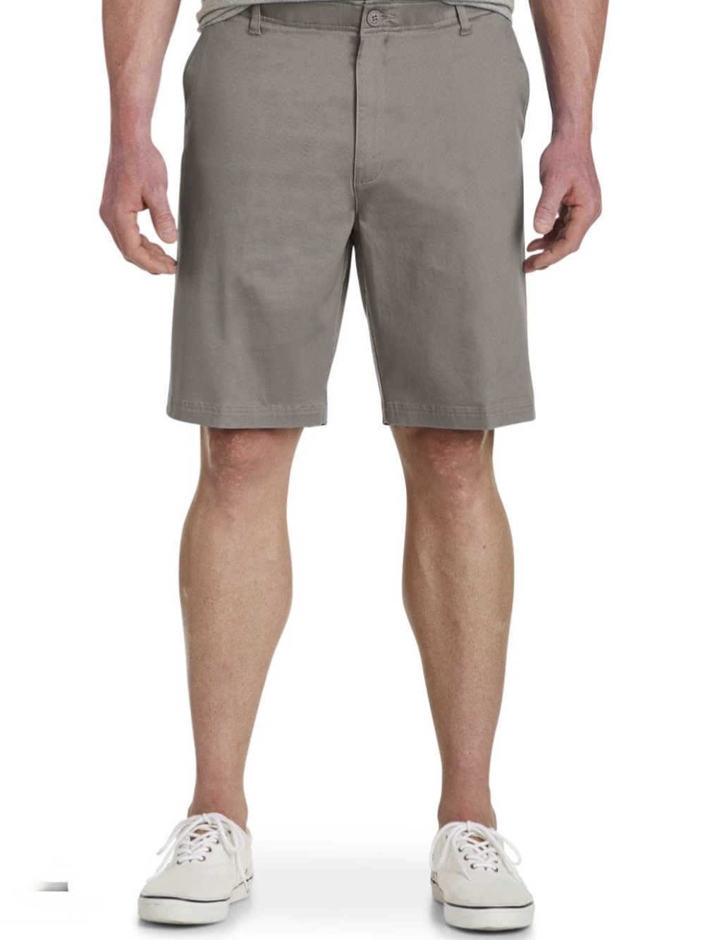 Lee Men's Flat Front Shorts in Gray Size 46